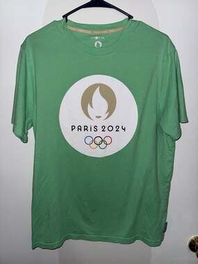 Paris 2024 Olympic Games Official Licensed T-Shirt Green